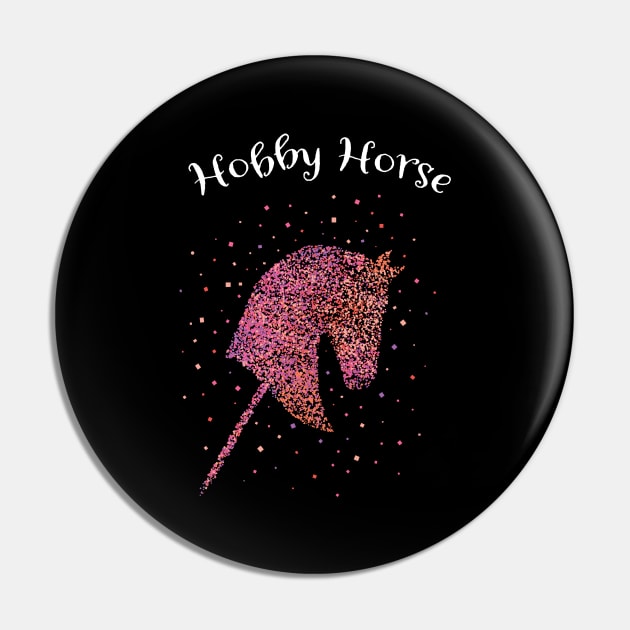 Hobby Horse Hobby Horse Horsing Gift Pin by Kater Karl