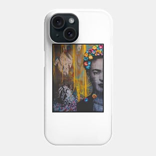 Colorful Frida Kahlo Graffiti Phone Case