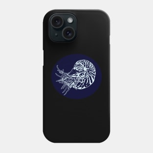 Nautilus lineart Phone Case