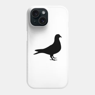 Pigeon Silhouette Phone Case