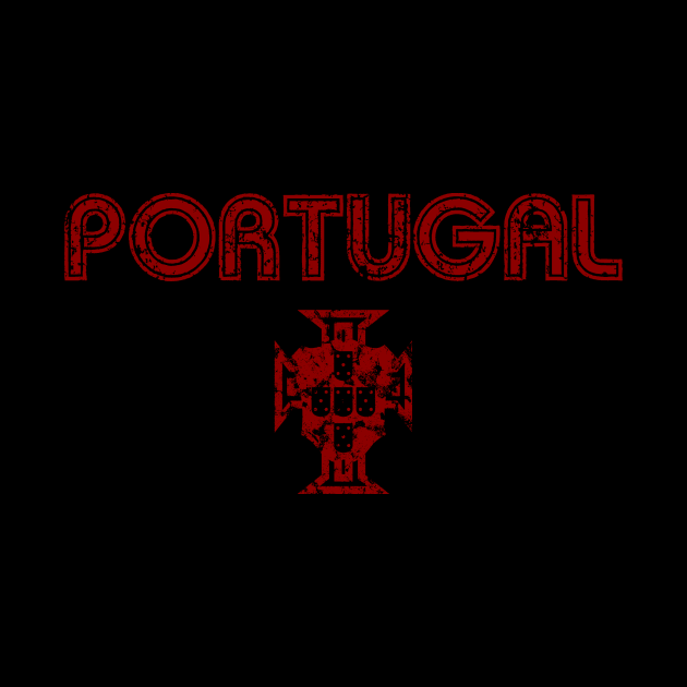 Portugal Distressed (Red) by paulponte