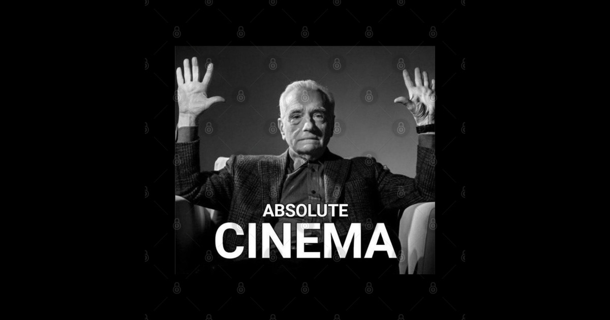 absolute cinema - Absolute Cinema - Sticker | TeePublic