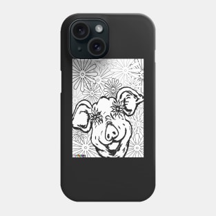 Petals Pig Phone Case