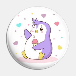 Cute penguin Pin