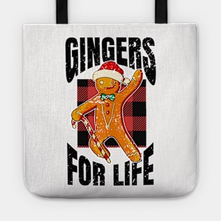 Christmas Gingers for life Tote