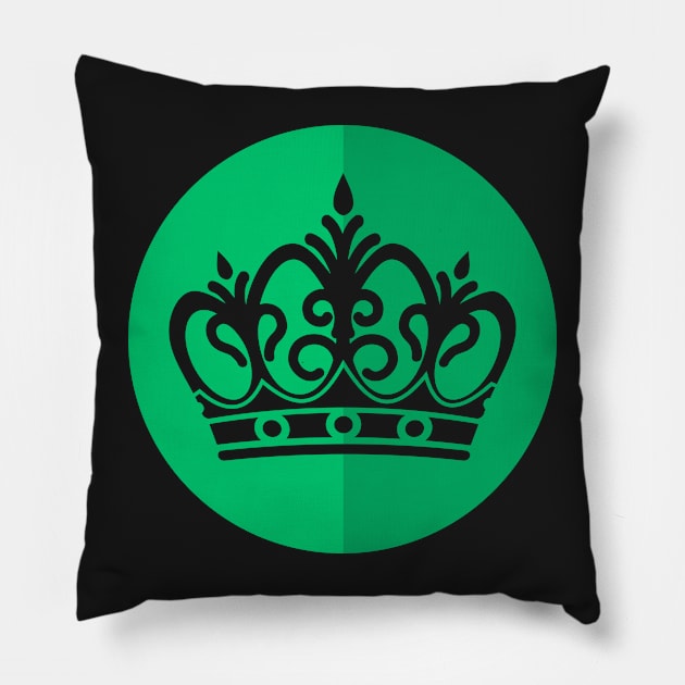 Crown Of Queen Pillow by TheArtism