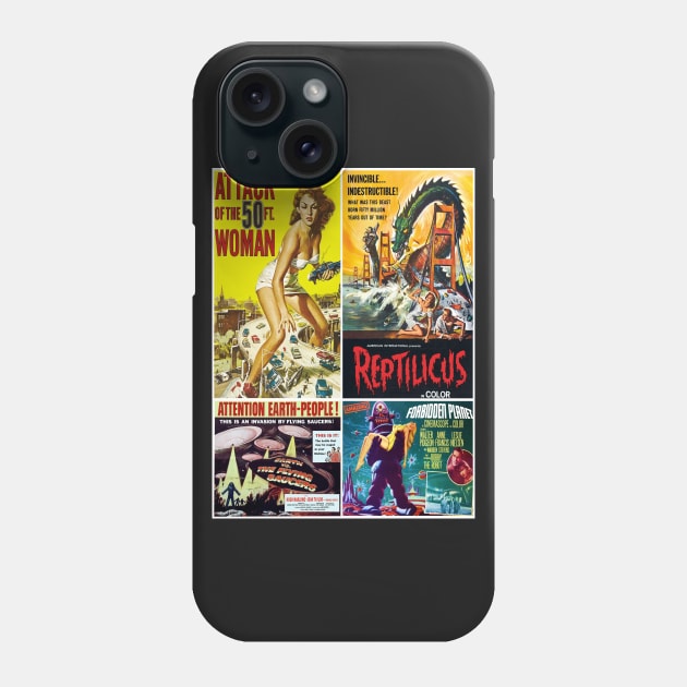 Sci-Fi Poster Collection #9 Phone Case by RockettGraph1cs