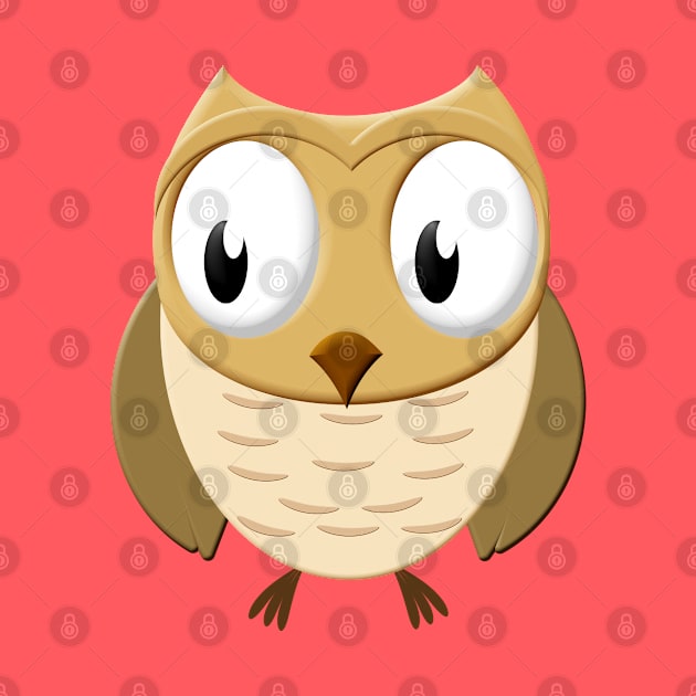 Cartoon Owl by Braznyc