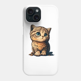 Cute Baby Sad Cat Lover Phone Case