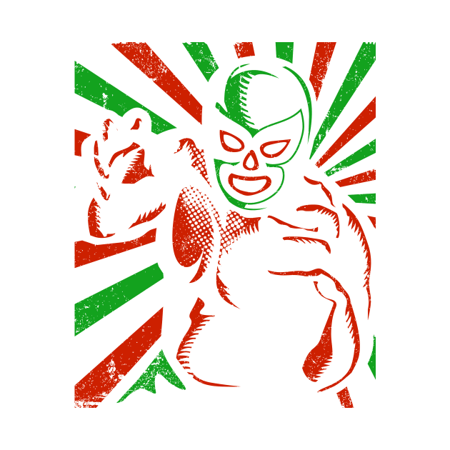 Luchador - Mexican pro wrestling - Lucha Libre by verde