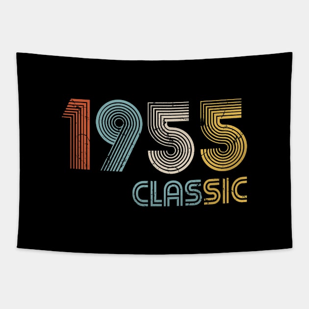 1955 classic 67 years old birthday Tapestry by hoopoe