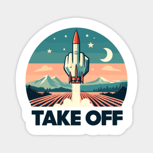 TAKE OFF Magnet