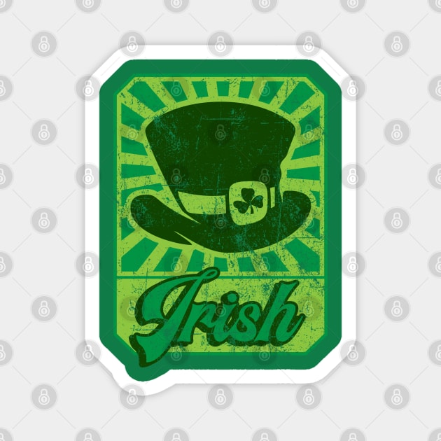 Irish Pride Lucky Vintage Magnet by Rayrock76