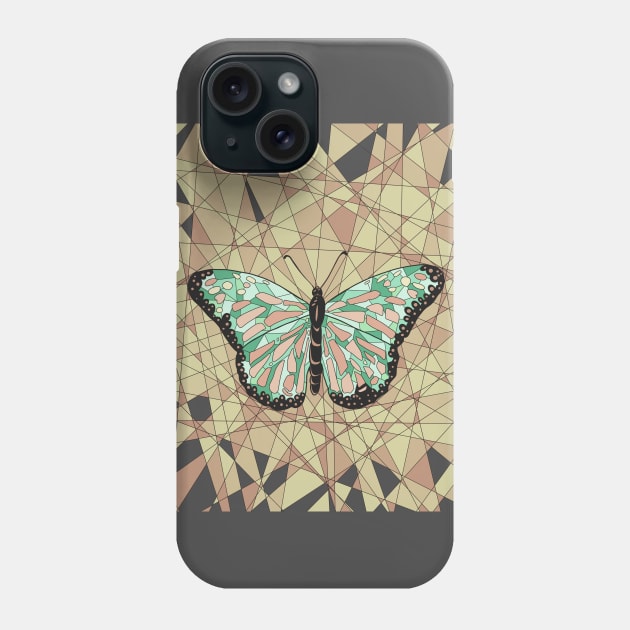 Butterfly free warm Phone Case by paintchips