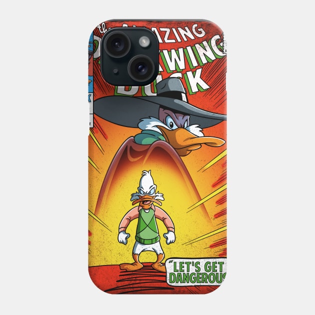 The Amazing Darkwing Duck Phone Case by Barbadifuoco