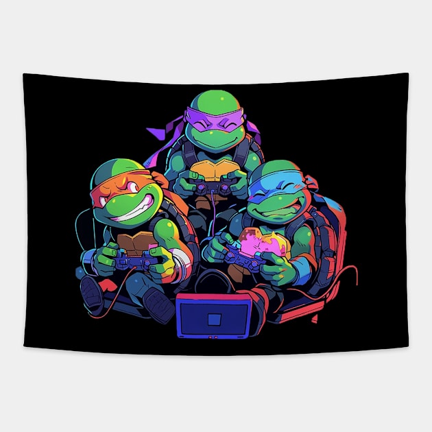 tmnt Tapestry by dorapeterx