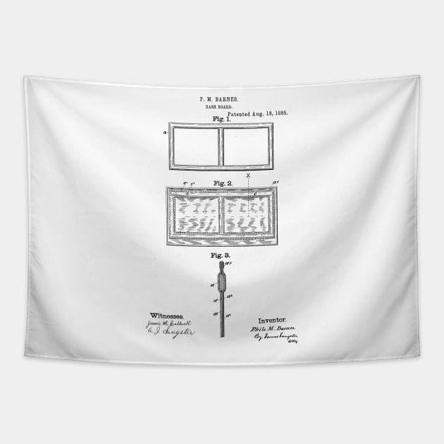 Dash board Vintage Patent Tapestry by TheYoungDesigns