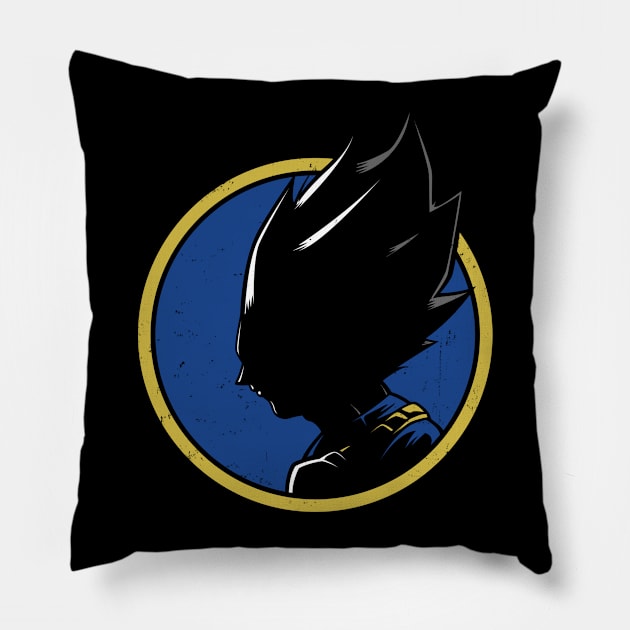 Proud Warrior Pillow by worldcollider