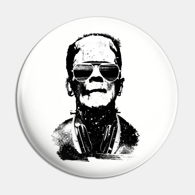 Dj Frankenstein Pin by clingcling