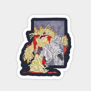 Spaghetti Yeti Magnet