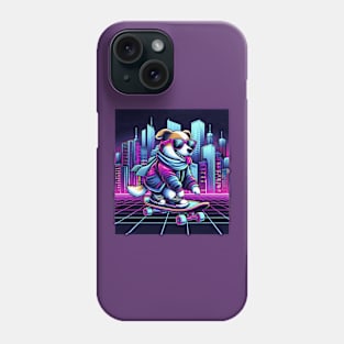 Dog Skateboarding Phone Case