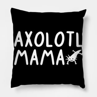 Axolotl Mama Lizard Love Pet Design Fan Pillow