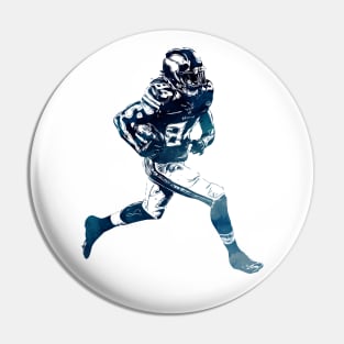 Football Player EPIC abstract stencil style for all the gridiron fans Pin