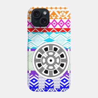 tribal aztec pattern ecopop Phone Case