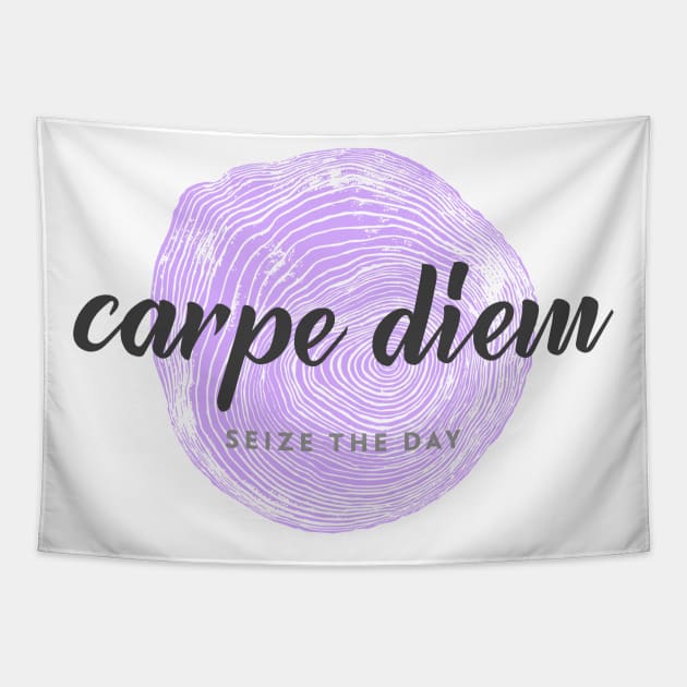 Carpe Diem Tapestry by StoicChimp