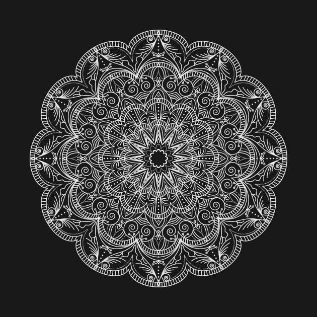 Mandala Doodling by MellowGroove