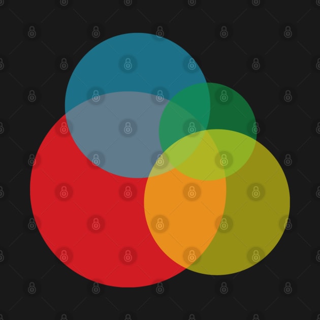 Colorful circles by SAMUEL FORMAS