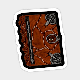 witches spell book Magnet