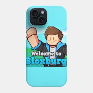 Bloxburg Cartoon Merch Phone Case