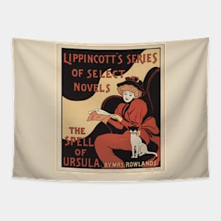 Lippincott's Series of Select Novels The Spell of Ursula Vintage Poster Tapestry