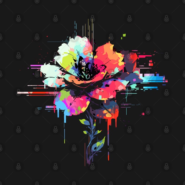 glitching flowers - fantasy style by Dragadin