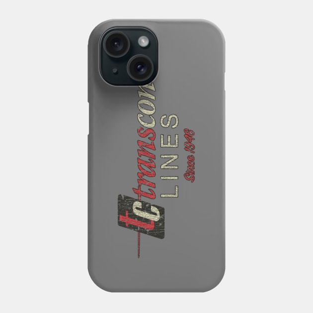 Transcon Lines 1946 Phone Case by JCD666