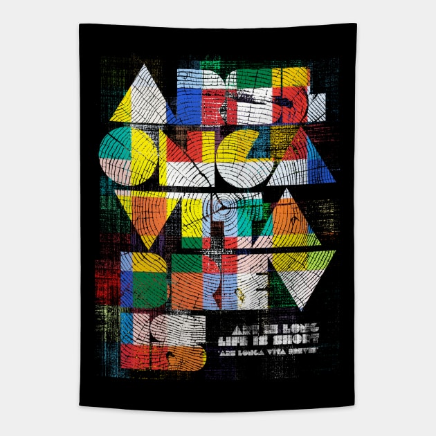 Motto Tapestry by bulografik