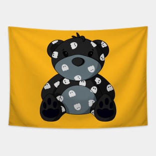 Ghost Pattern Teddy Bear Tapestry