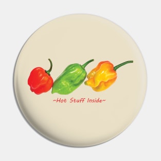 Hot Stuff Dark Pin