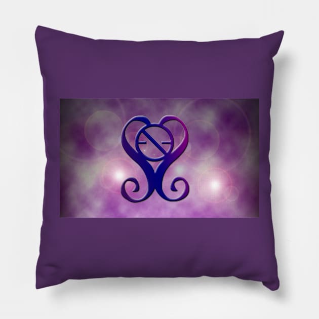 Archegoniumel Magick Healing Sigil Pillow by PurplePeacock