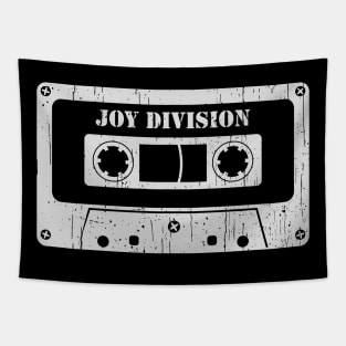 Joy Division - Vintage Cassette White Tapestry