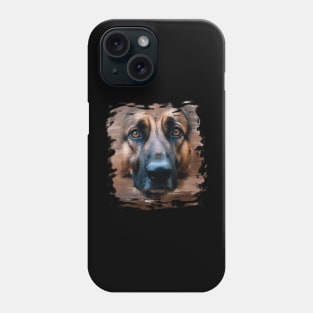 German Shepherd Face German Shepherd Dog Lover Phone Case