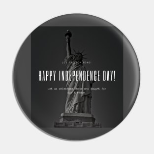 July 4th Pin