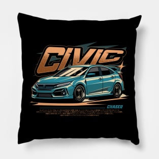 Civic Chaser Pillow