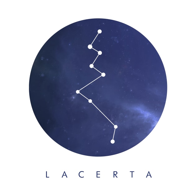 Lacerta Constellation by clothespin