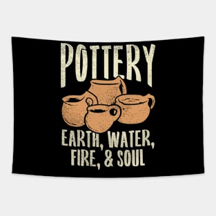 Pottery - Earth, Water, Fire & Soul Tapestry