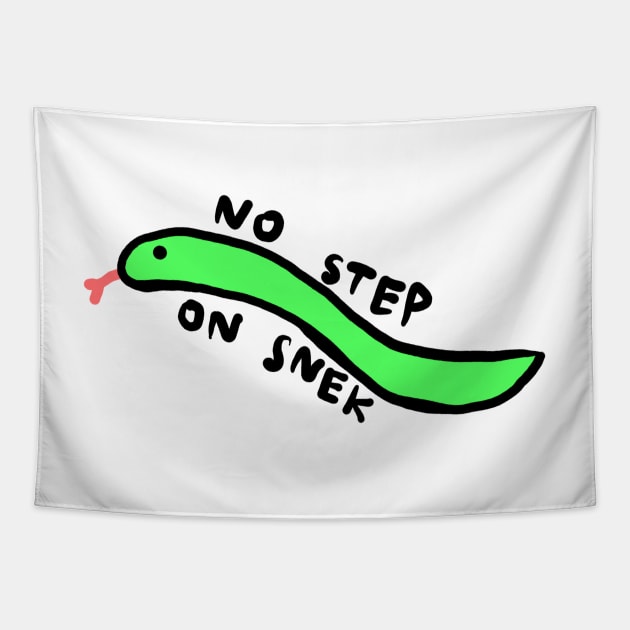 no step on snek Tapestry by cmxcrunch