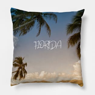 I love Florida - Epic beach sunset Pillow