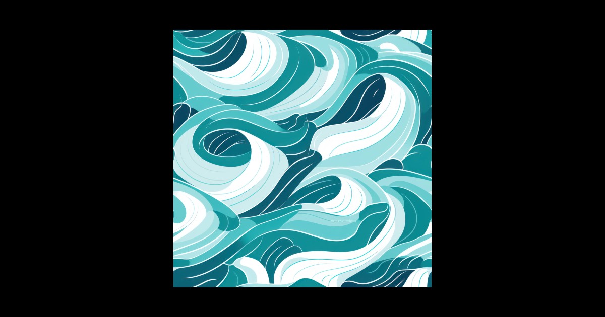 Ephemeral Crests Hokusai Waves Reimagined Kanagawa Japanese The