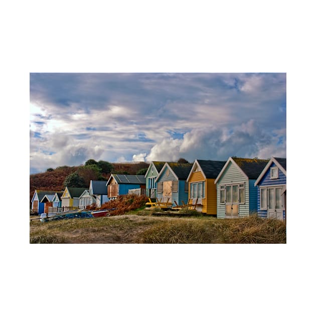 Beach Huts Hengistbury Head Dorset England by AndyEvansPhotos